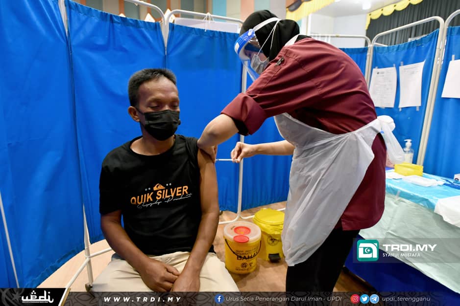 Terengganu Antara Negeri Catat Pendaftaran Vaksinasi Terendah