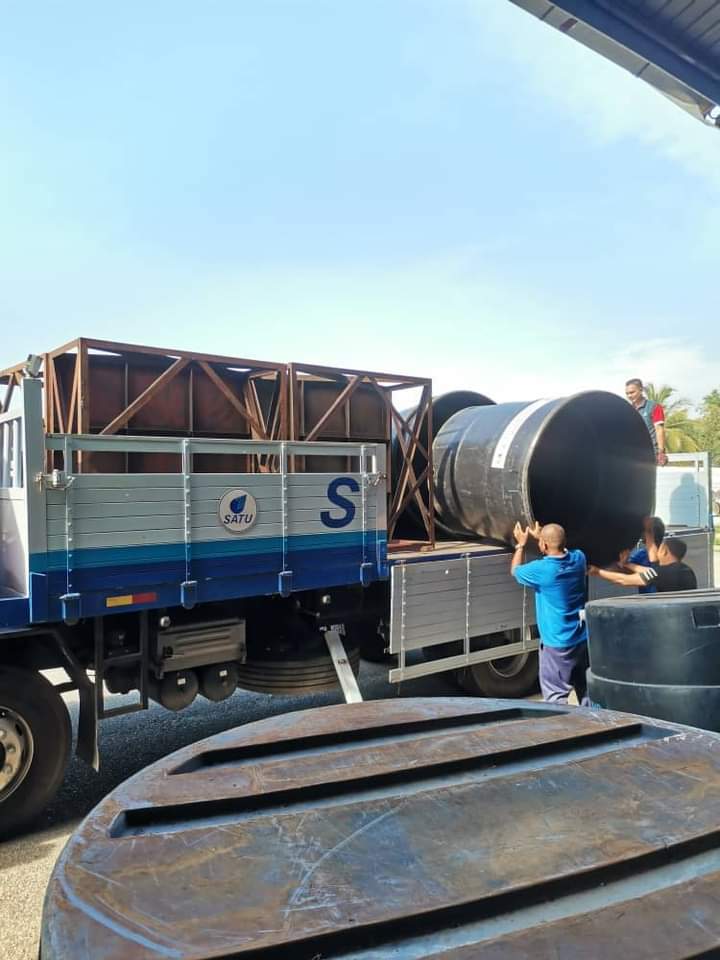 Kerja Baik Pulih Kerosakan 'Major' Paip Giat Berjalan