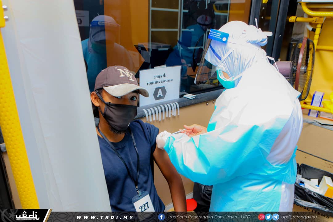 4,000 Penduduk Sura Terima Vaksin Dos Pertama