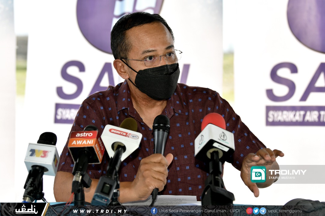 SATU Tanda Jajaran Paip Dasar Sungai, Laut Cegah Krisis Air Berulang