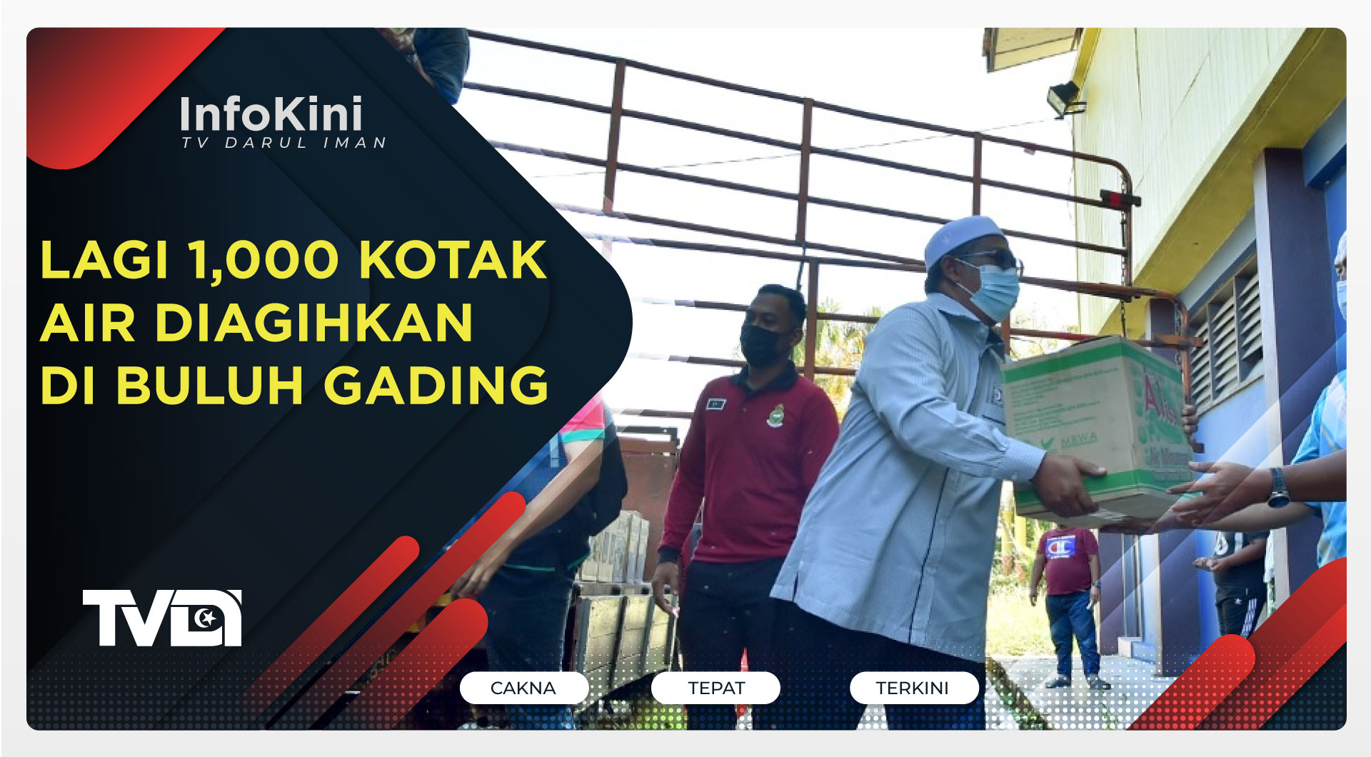 Lagi 1,000 Kotak Air Diagihkan Di Buluh Gading