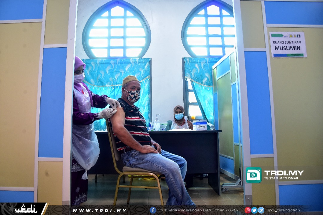 Kadar Vaksinasi Di Terengganu Meningkat Dua Kali Ganda