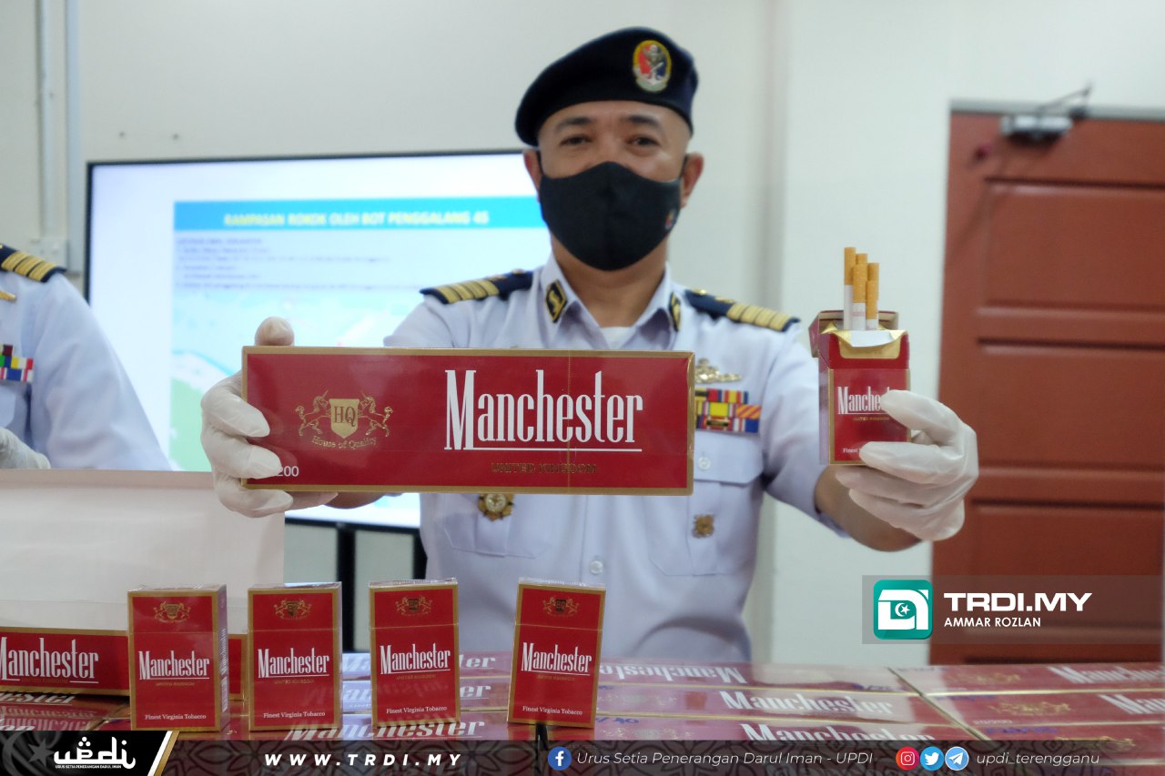 Maritim Terengganu Gagalkan Cubaan Seludup Rokok Bernilai RM350,000