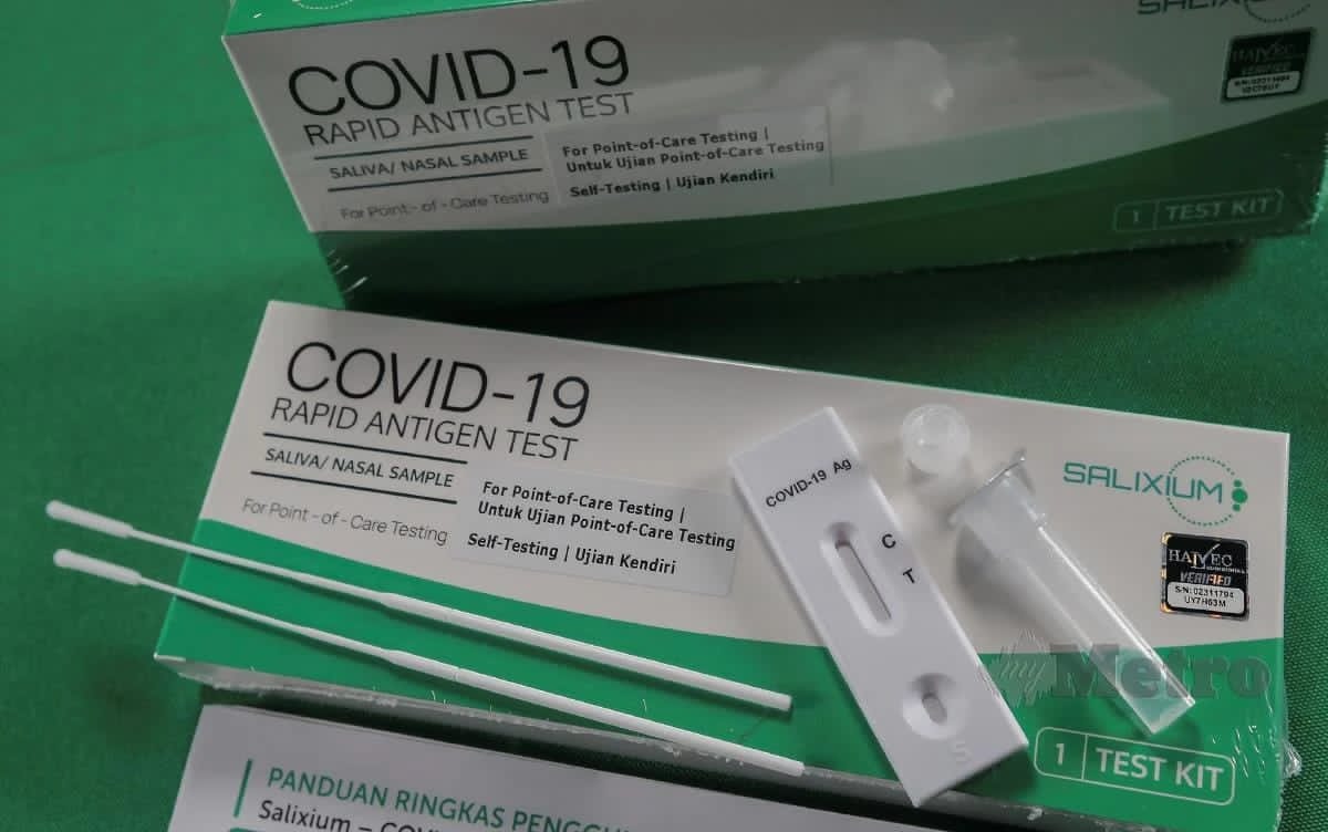 Kit Ujian COVID-19 : Kerajaan Beri Tempoh Seminggu Kepada Peniaga