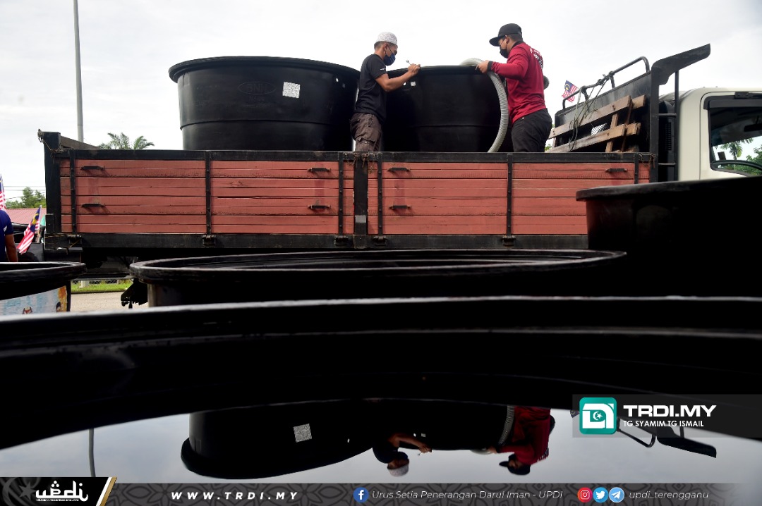Agih Lebih 1 Juta Liter Air Sehari, Minimakan Beban Rakyat