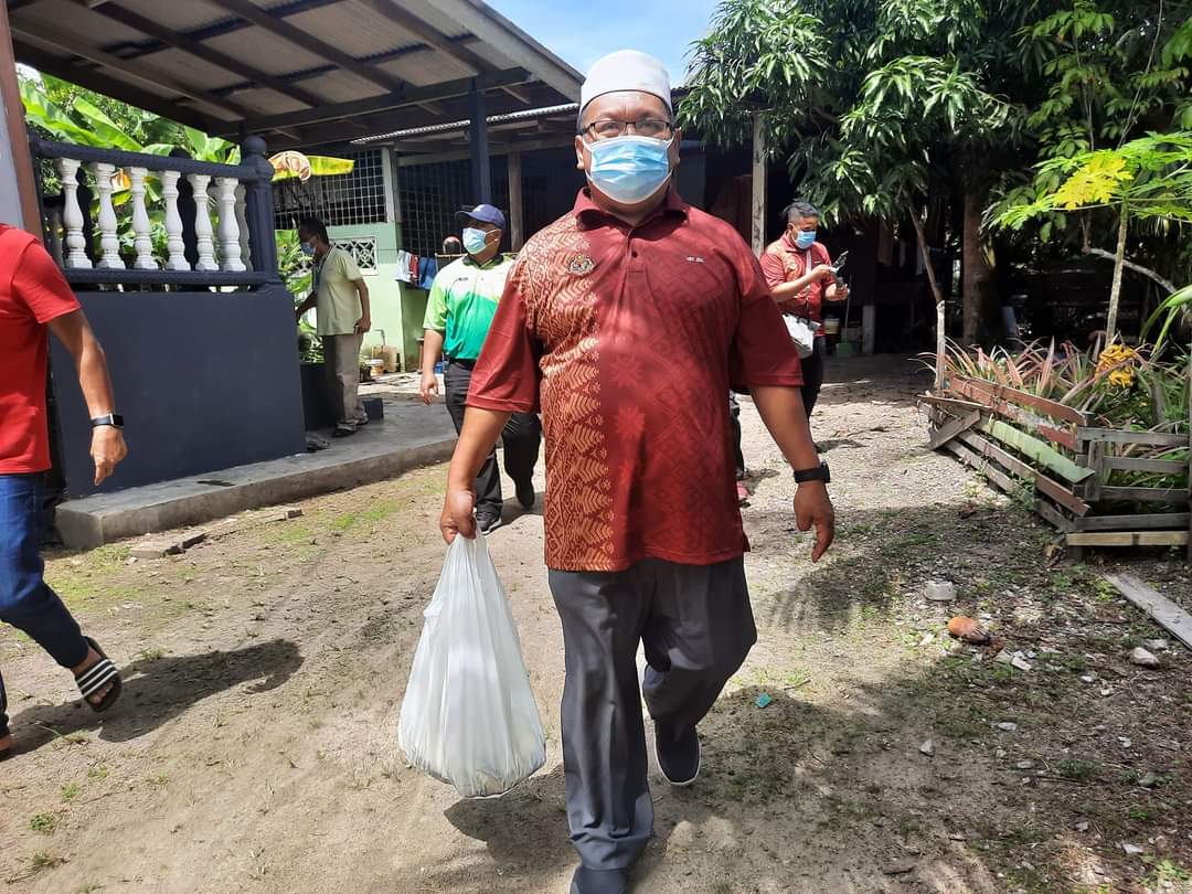 Lebih 1,000 Kilogram Lauk Diagih Kepada Individu Dikuarantin