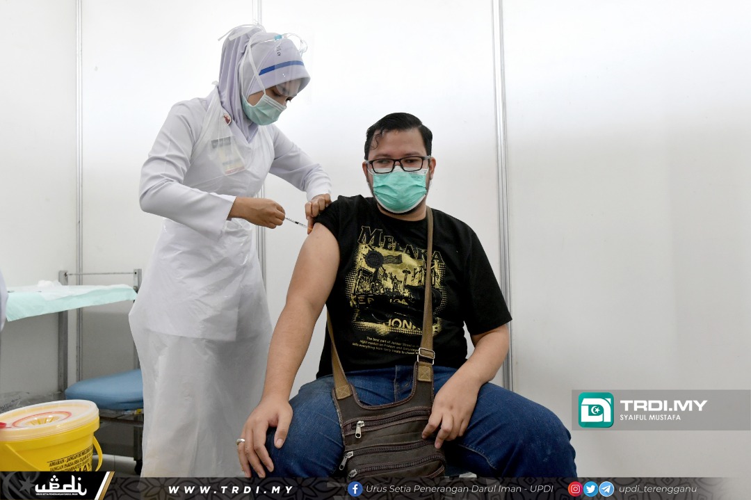 Terengganu Capai 63.6 Peratus Populasi Dewasa Lengkap Vaksin