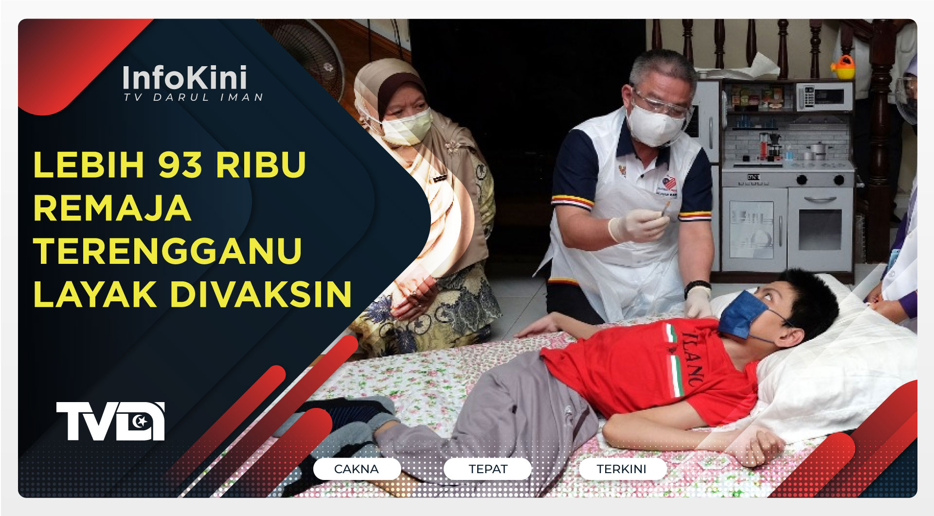 Lebih 93 Ribu Remaja Terengganu Layak Divaksin