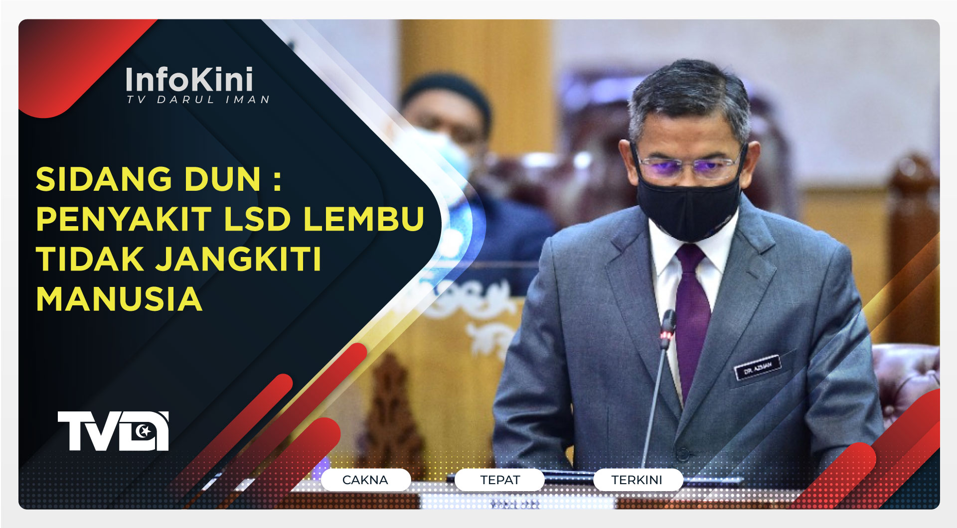 Sidang DUN : Penyakit LSD Lembu Tidak Jangkiti Manusia