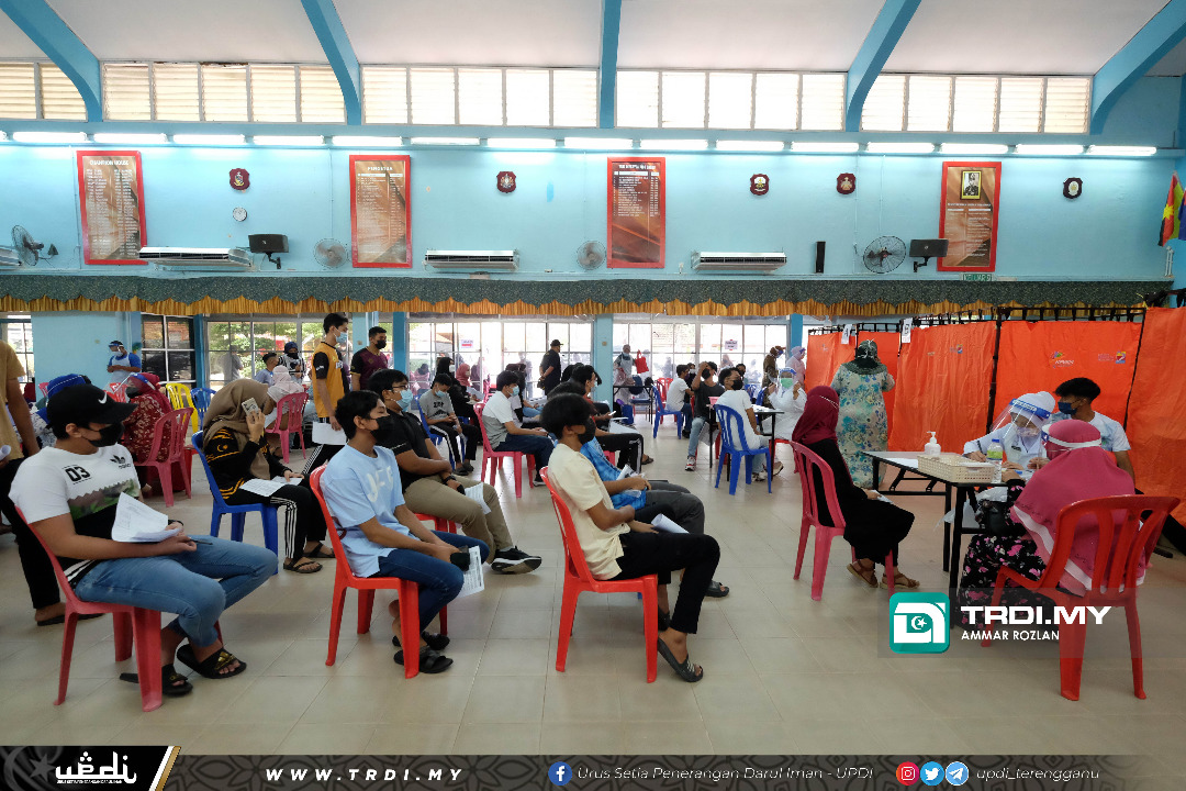 38,114 Pelajar Tingkatan 4 Dan 5 Terima Vaksin Di Terengganu