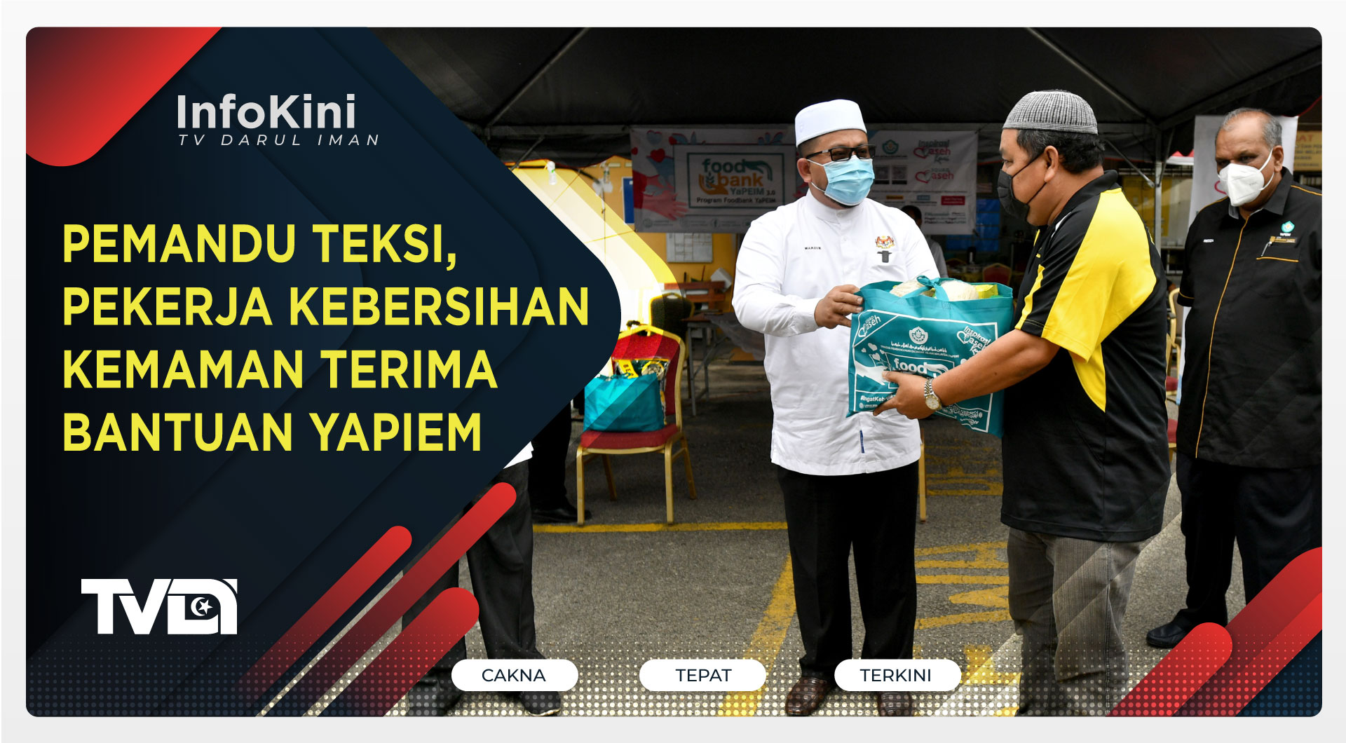 Pemandu Teksi, Pekerja Kebersihan Kemaman Terima Bantuan YaPIEM