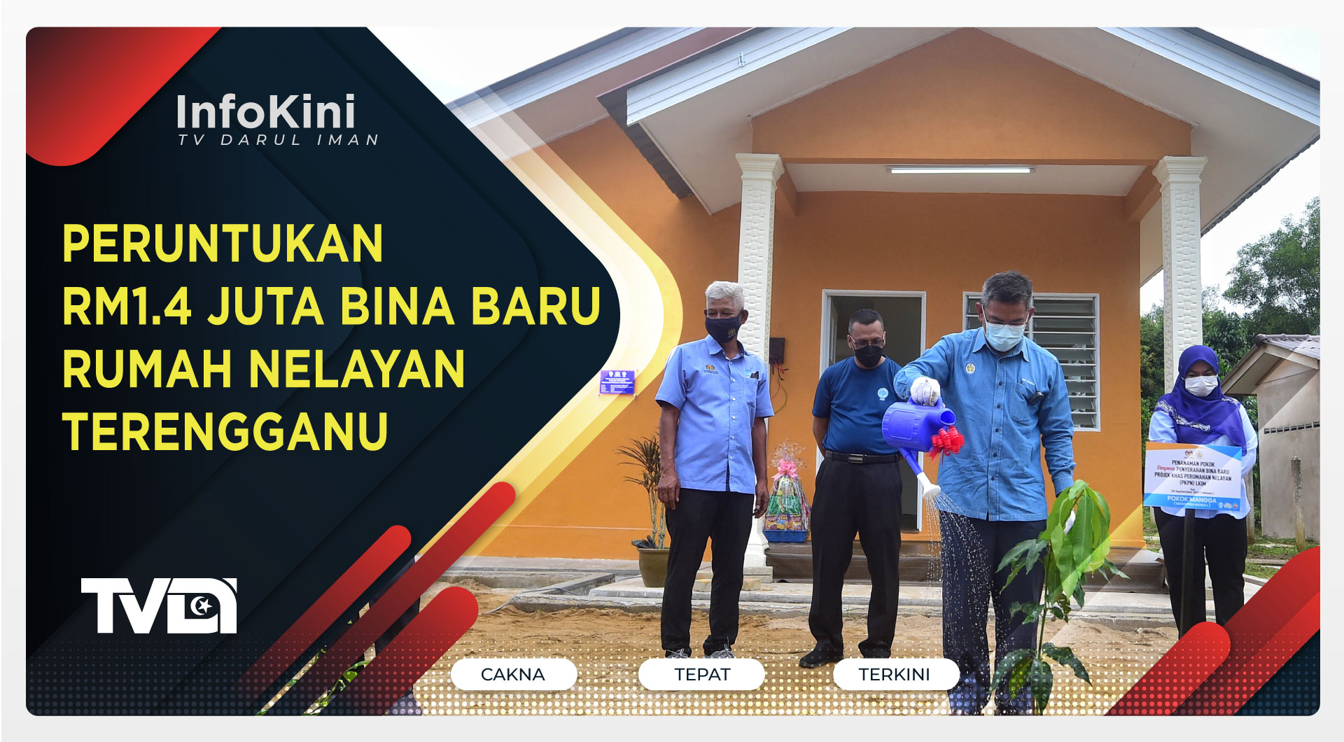 Peruntukan RM1.4 Juta Bina Baru Rumah Nelayan Terengganu