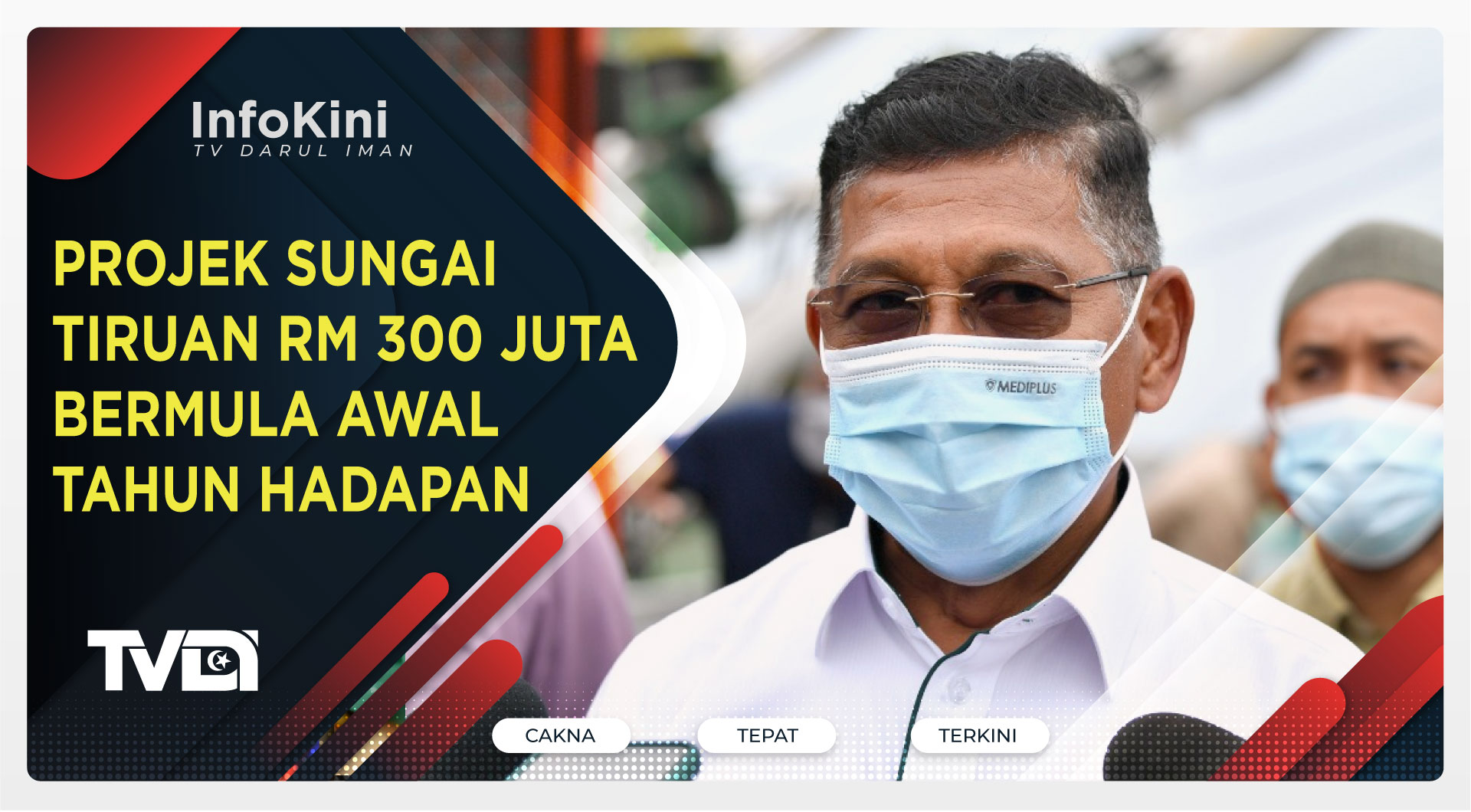 PROJEK SUNGAI TIRUAN RM 300 JUTA BERMULA AWAL TAHUN HADAPAN