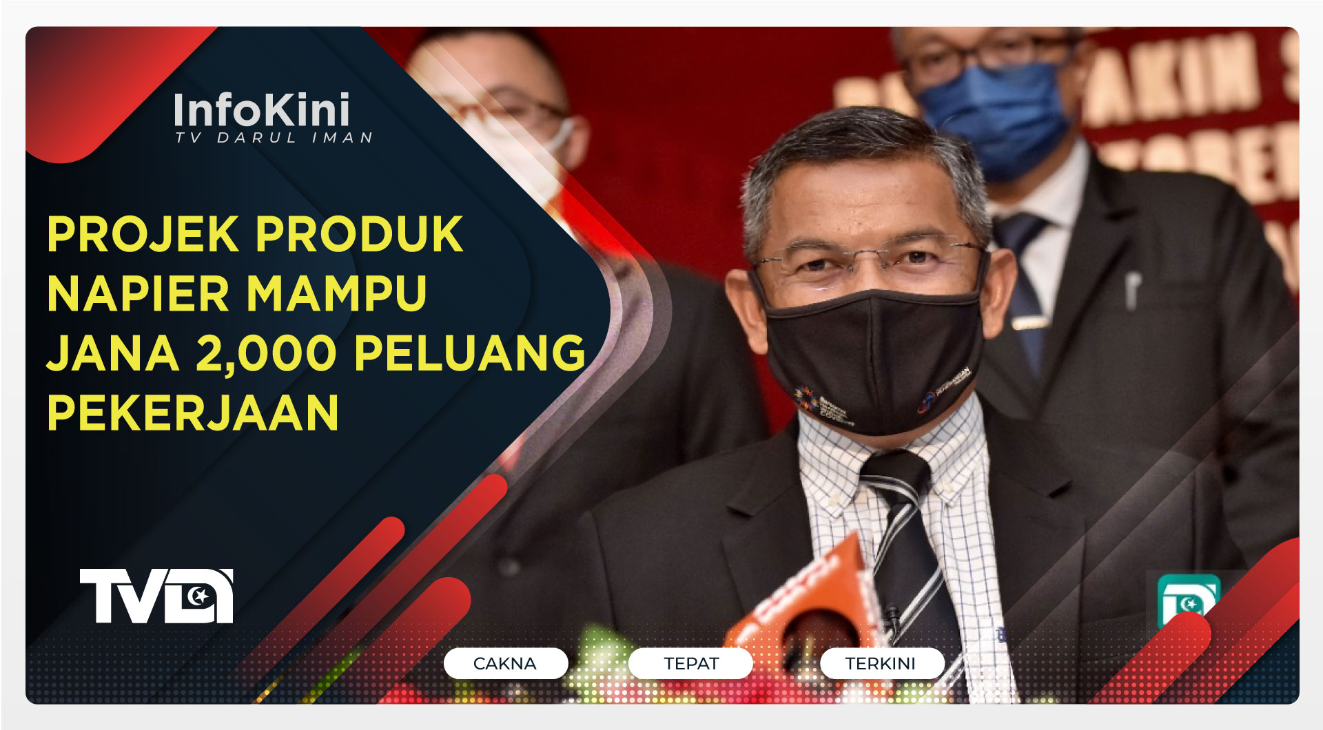 PROJEK PRODUK NAPIER MAMPU JANA 2,000 PELUANG PEKERJAAN