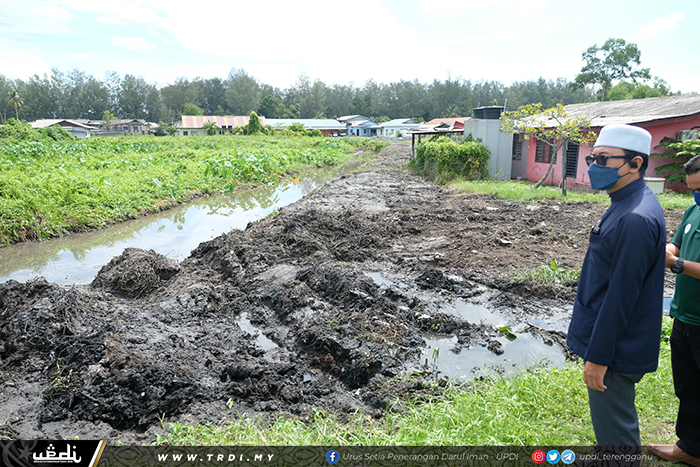 Proses Pembersihan Laluan Air Elak Banjir Mula Dijalankan