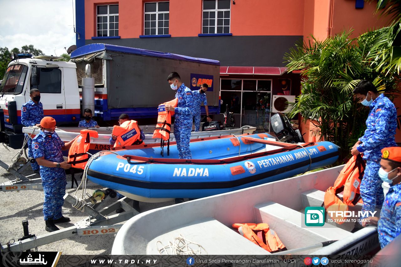 APM Terengganu Siap Siaga Bantu Mangsa Banjir