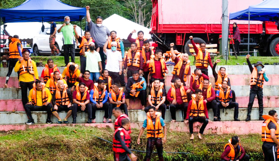 Hulu Dungun Siap Siaga Hadapi Banjir Besar