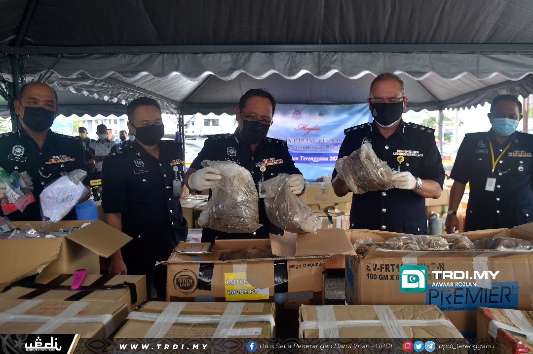 Dadah RM5.6 Juta Dilupuskan