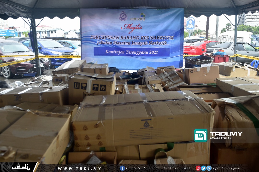Nilai Rampasan Dadah Di Terengganu Meningkat
