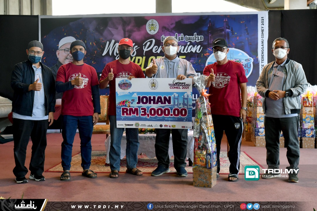 Tiga Sekawan Johan Explorace Terengganuku Comel 2021