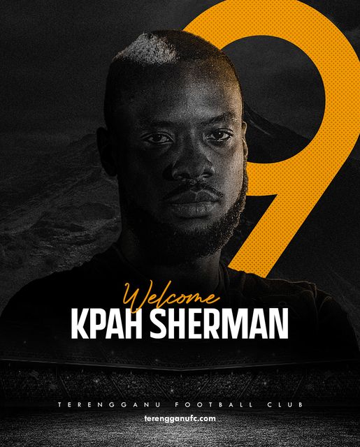 Kpah Sherman Sah Milik Terengganu FC