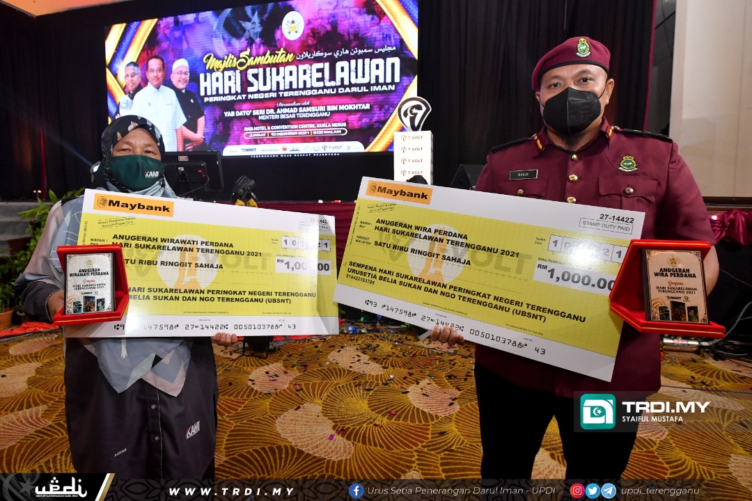 Sukarelawan Jabatan Amal Terima Anugerah Wira Perdana