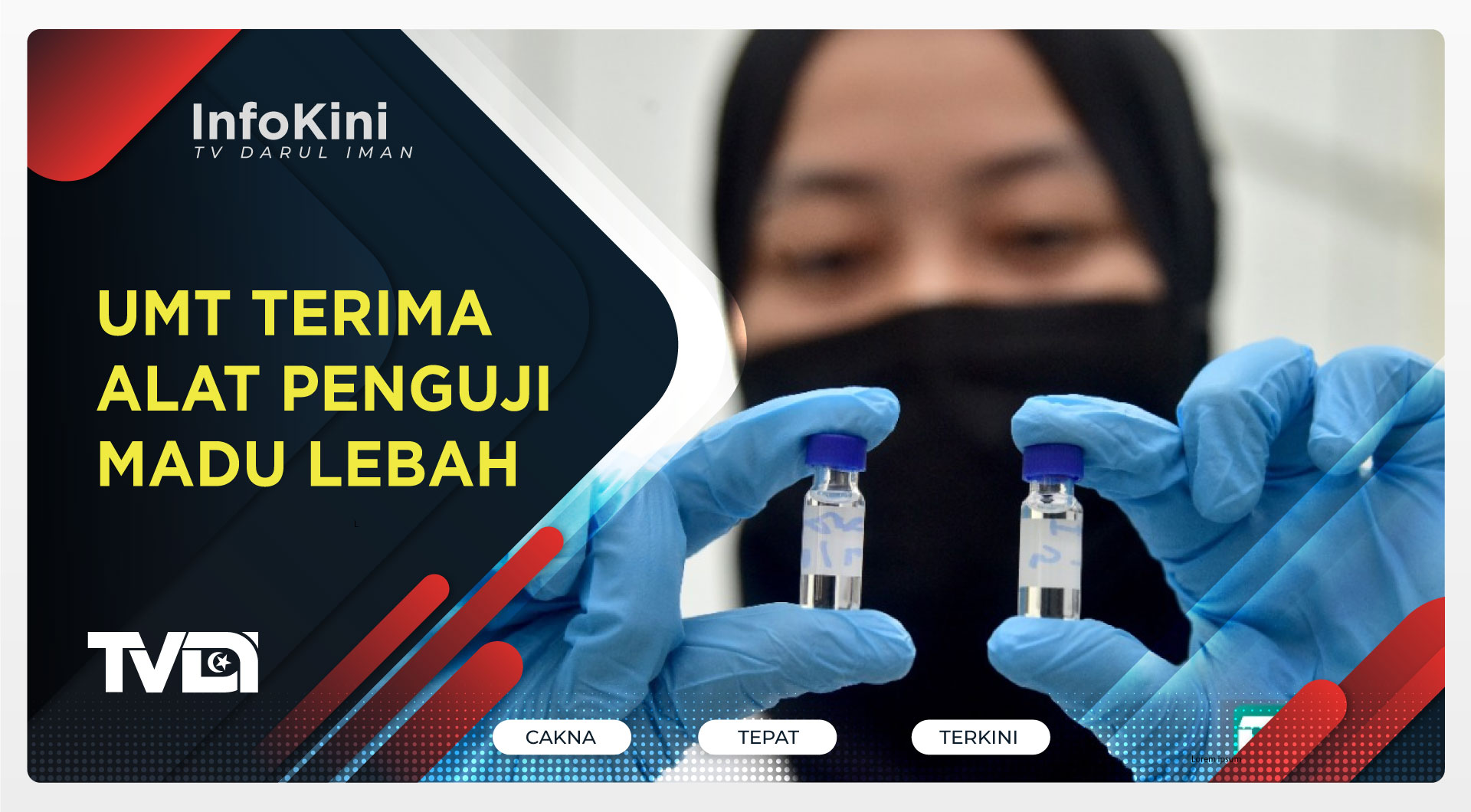 UMT TERIMA ALAT PENGUJI MADU LEBAH