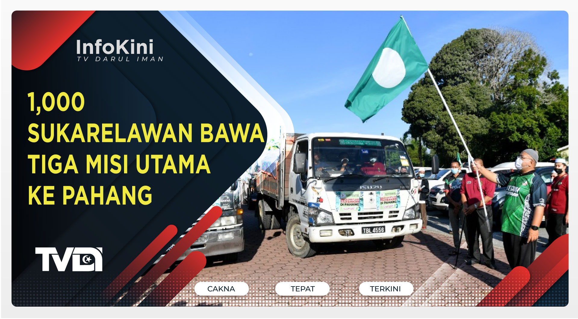 1,000 Sukarelawan Bawa Tiga Misi Utama Ke Pahang