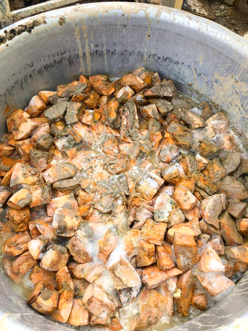 'Sira' Labu Dan Gulai Ayam Hanyut Banjir