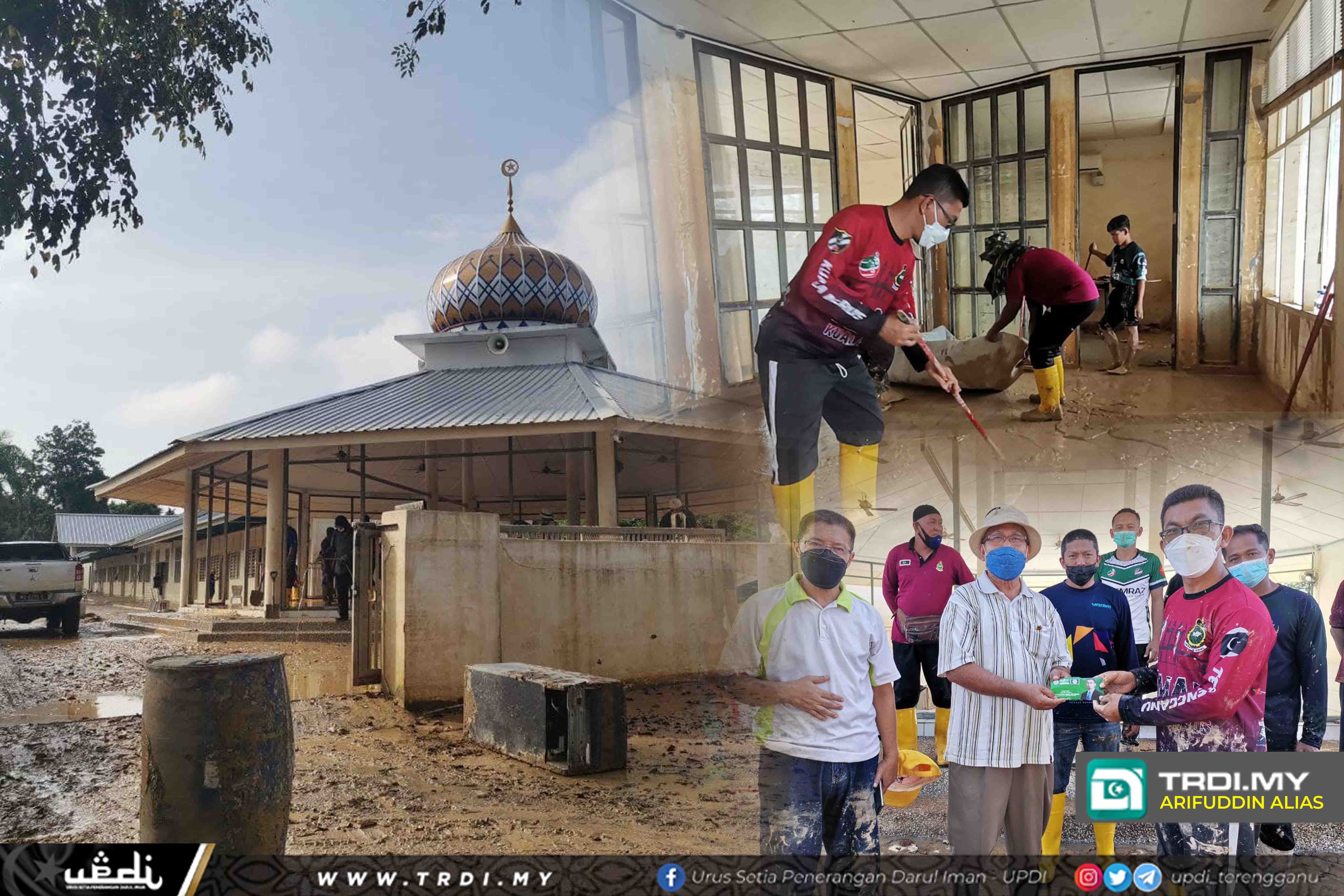 Maahad Tahfiz Lumpuh Dibantu Sukarelawan Kuala Nerus