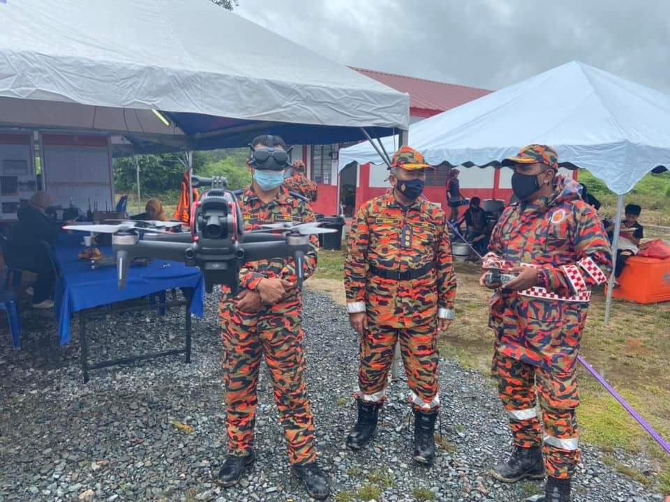 JBPM Guna Dron Pantau Kawasan Terjejas Banjir