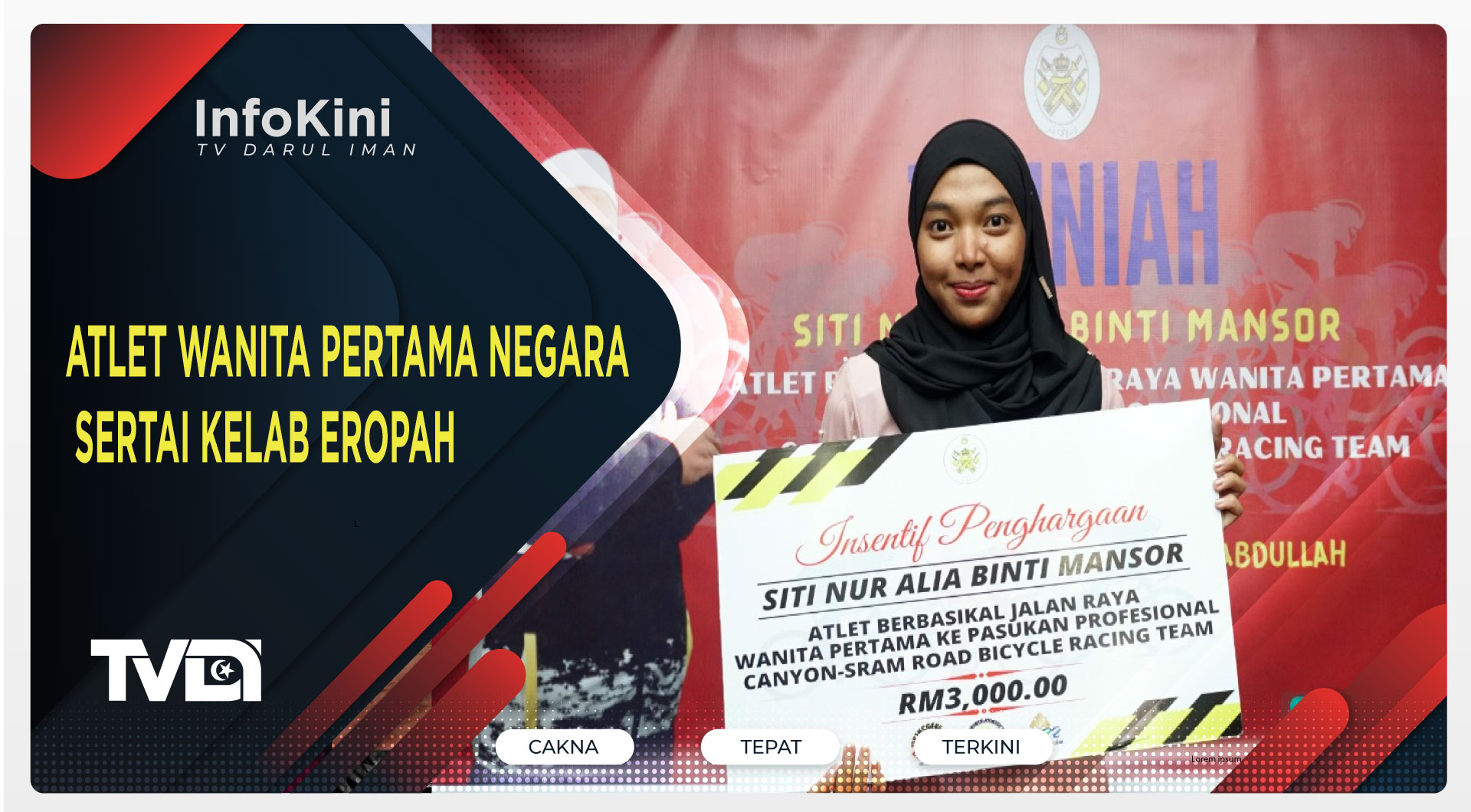 Atlet Wanita Pertama Negara Sertai Kelab Eropah