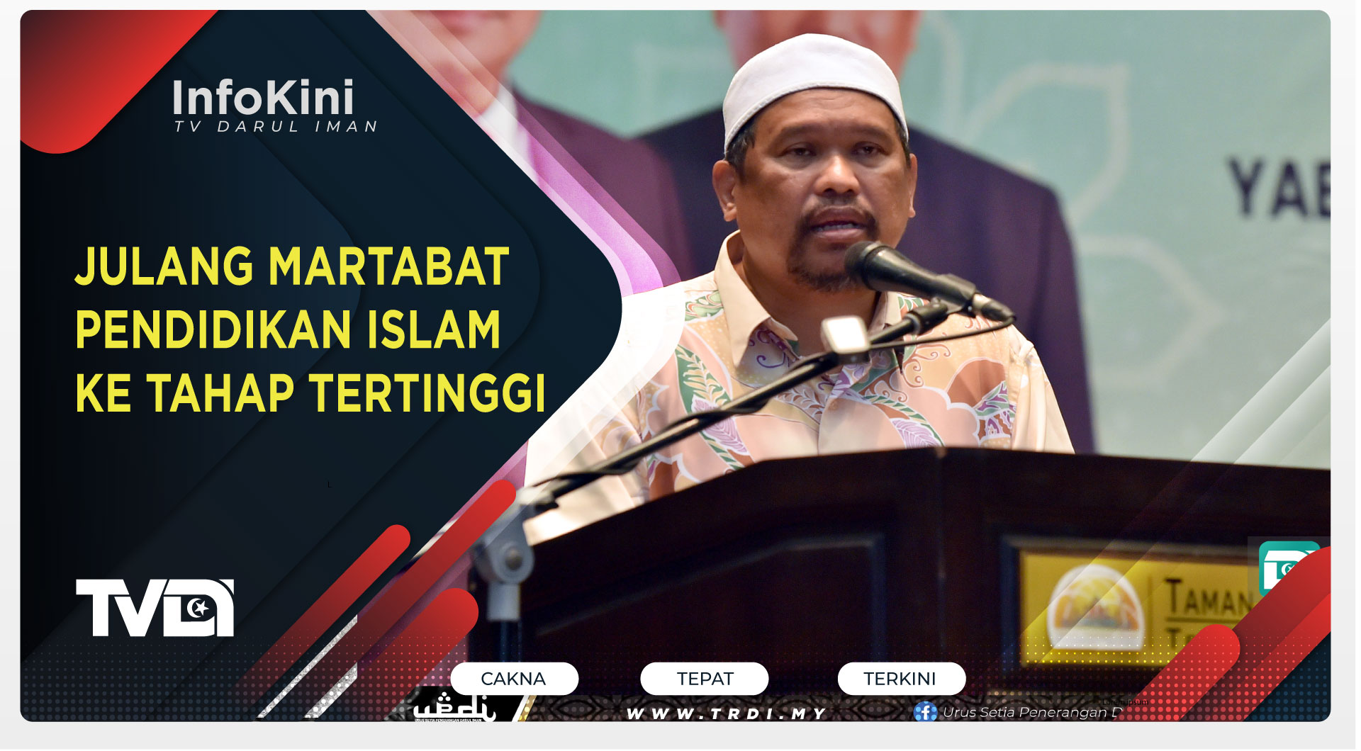 Julang Martabat Pendidikan Islam Ke Tahap Tertinggi