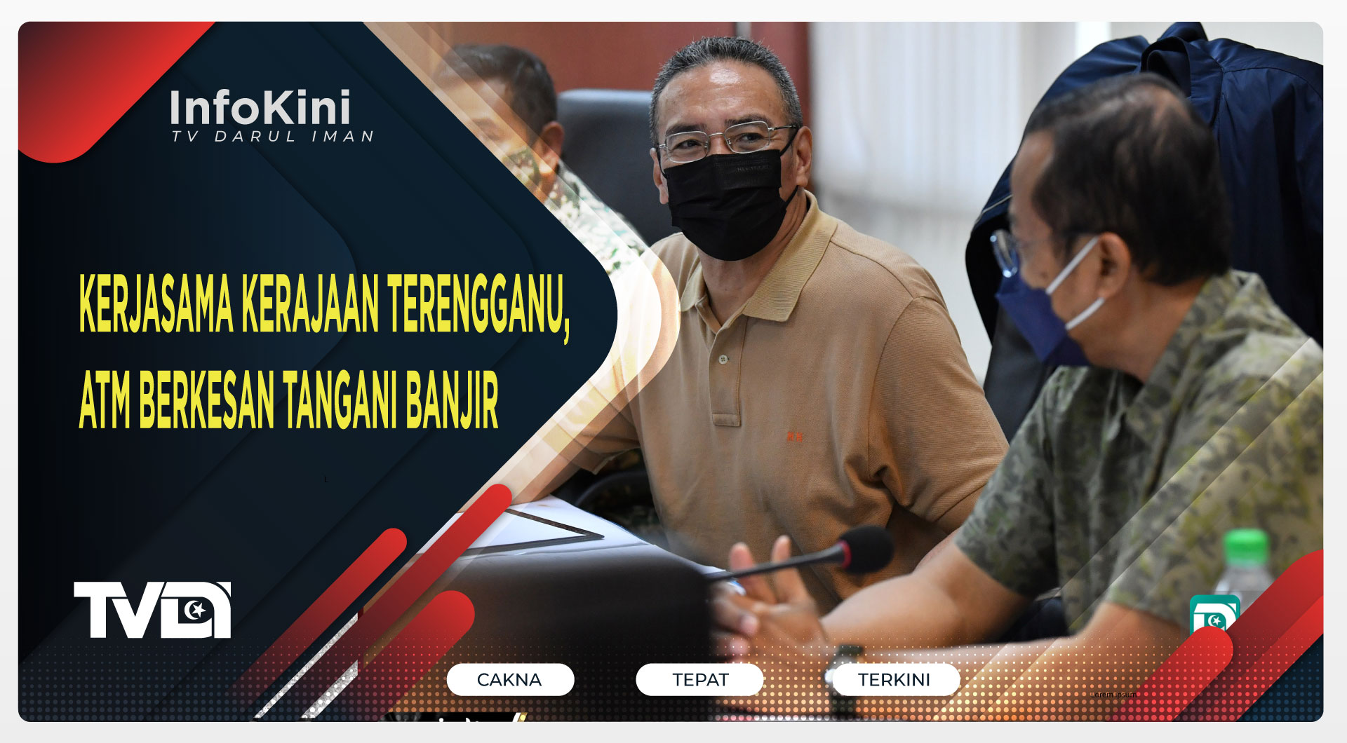 Kerjasama Kerajaan Terengganu, ATM Berkesan Tangani Banjir