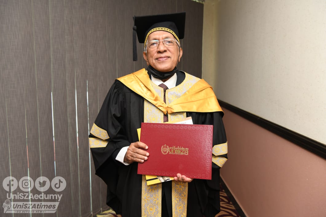 Datuk 81 Tahun Genggam Ijazah Sarjana, Kini Sambung Phd