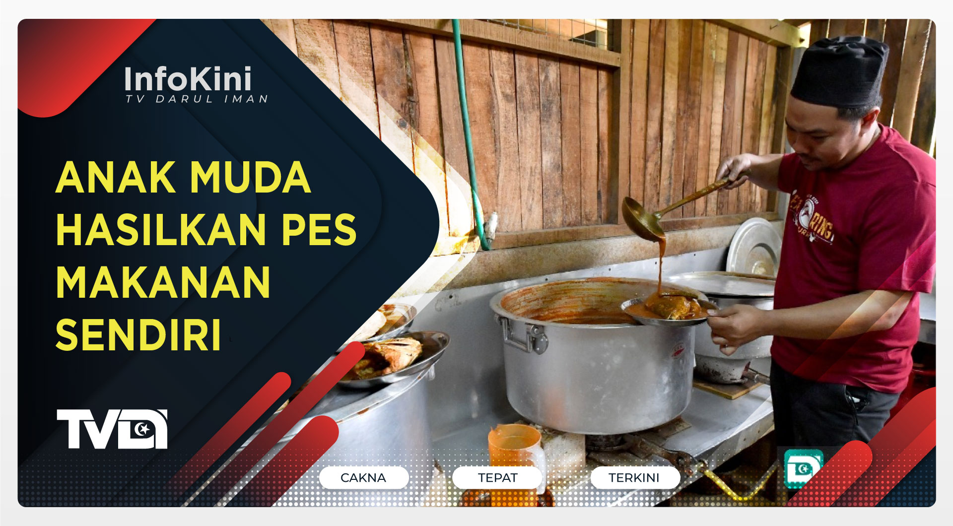 Anak Muda Hasilkan Pes Makanan Sendiri