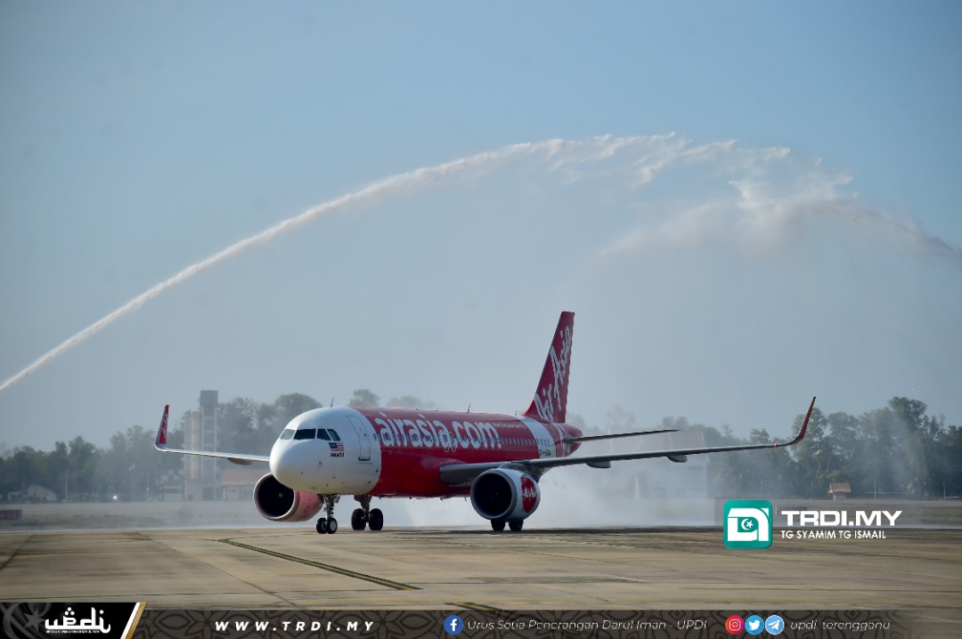 AirAsia Tawar Penerbangan Terus Dari Kota Kinabalu Ke Kuala Terengganu