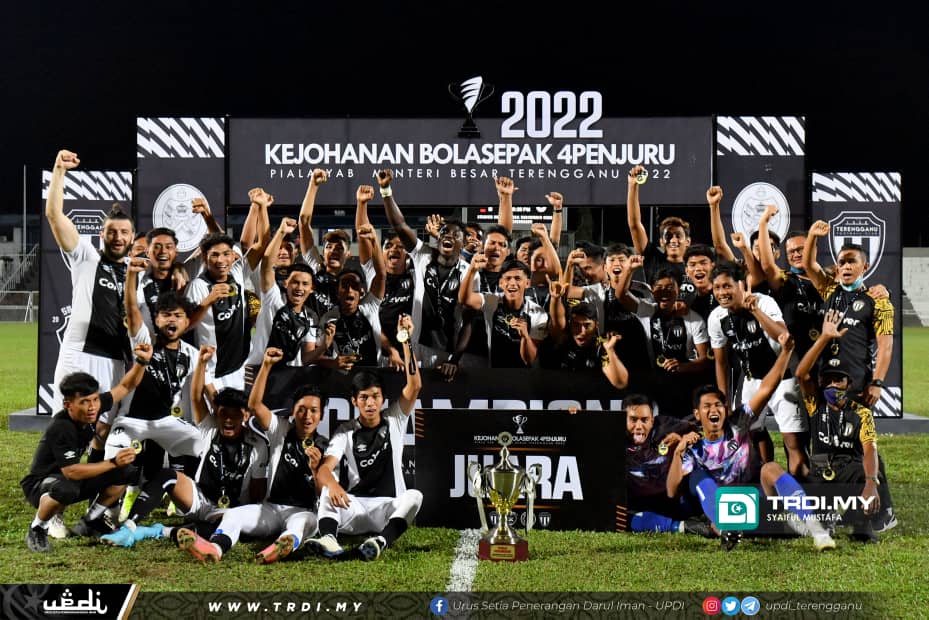 Terengganu FC II Juara Piala MB Terengganu 2022