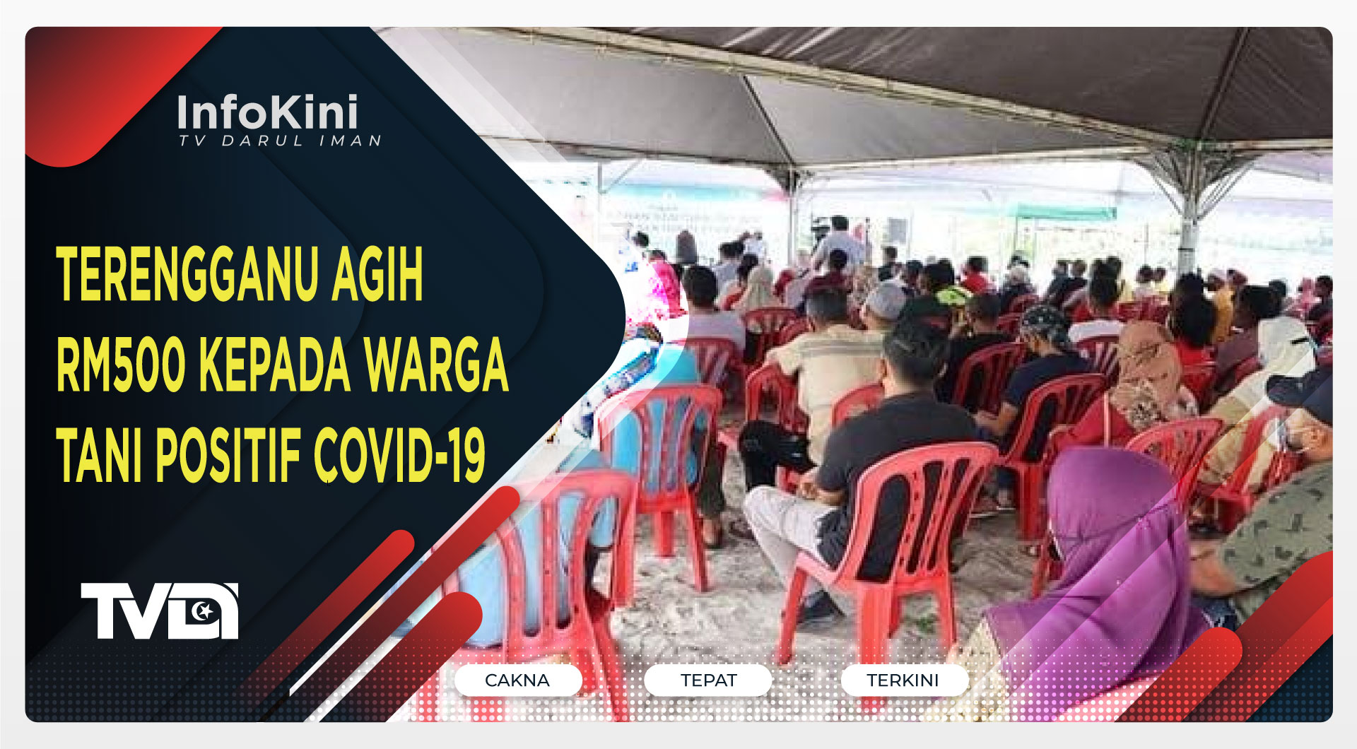 Terengganu Agih RM500 Kepada Warga Tani Positif Covid-19