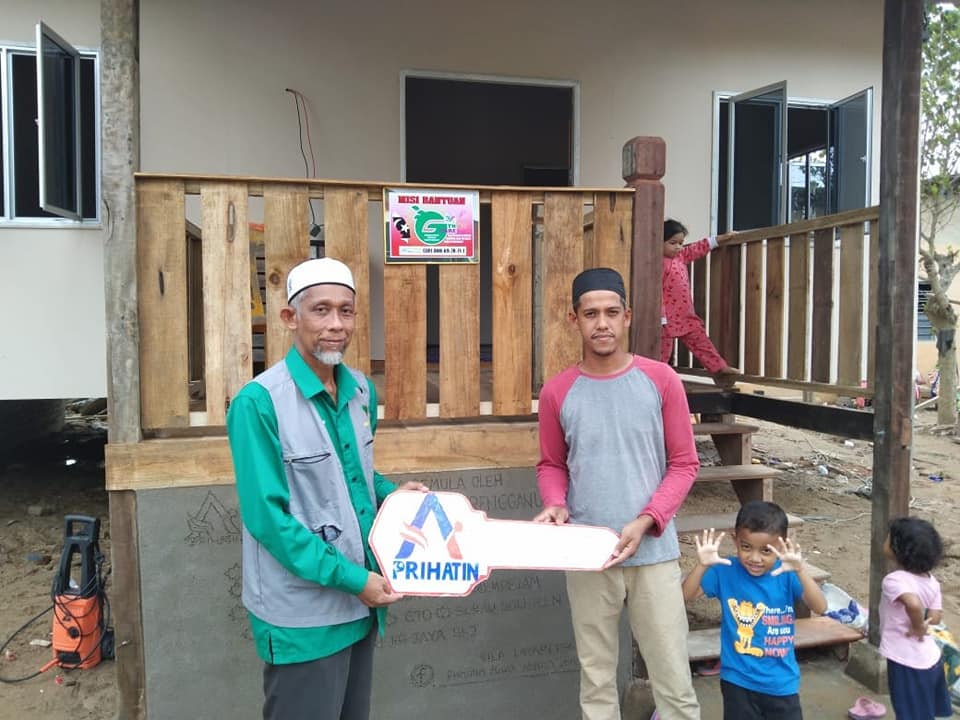 Misi Bina Dua Rumah Dalam Tiga Hari Berjaya