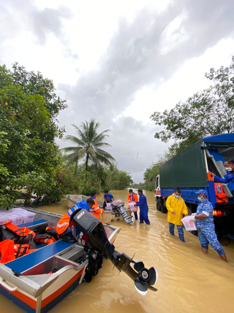 Banjir: 22 PPS, Mangsa Di Terengganu Meningkat