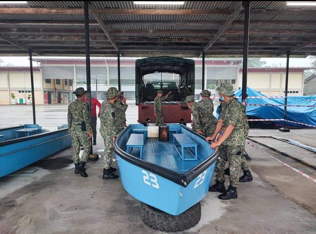 ATM Gerakkan Anggota Bantu Mangsa Banjir Pantai Timur