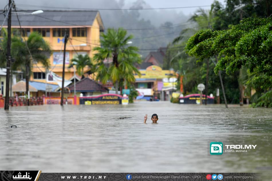 Jumlah Mangsa Banjir Di Terengganu Belum Berkurang