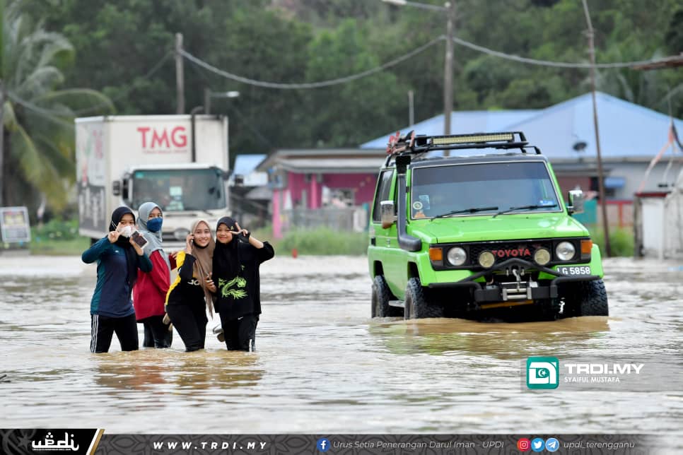 Jumlah Mangsa Banjir Terengganu Menurun