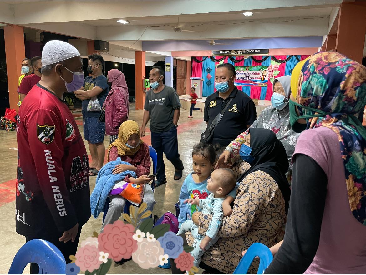 Mangsa PPS SK Banggol Peradong Catat Trend Menaik