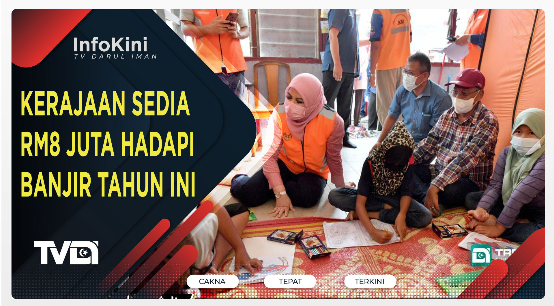 Kerajaan Sedia RM8 Juta Hadapi Banjir Tahun Ini