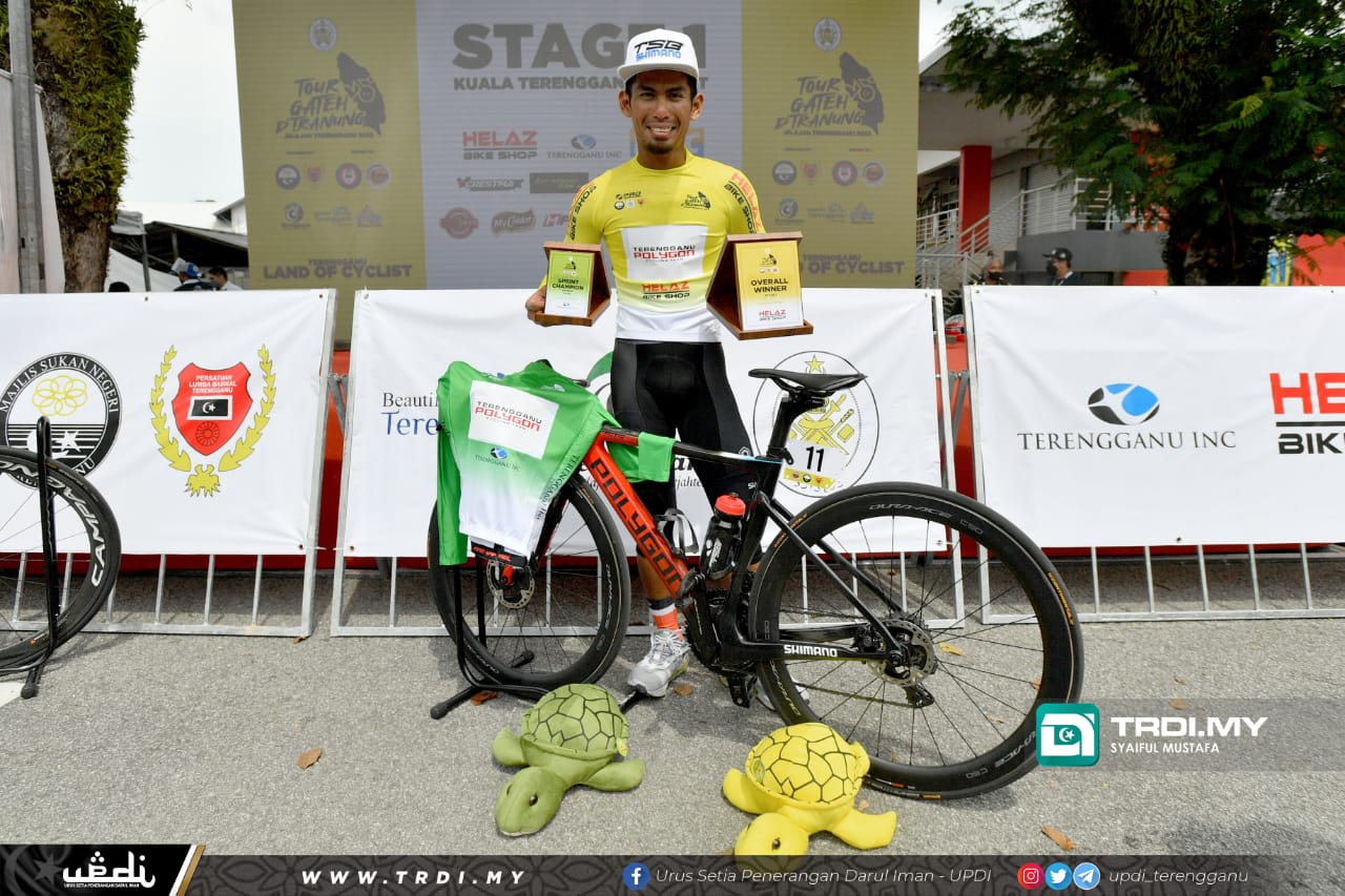 Tour Gateh D'Tranung 2022: Amirul Bolot Dua Jersi