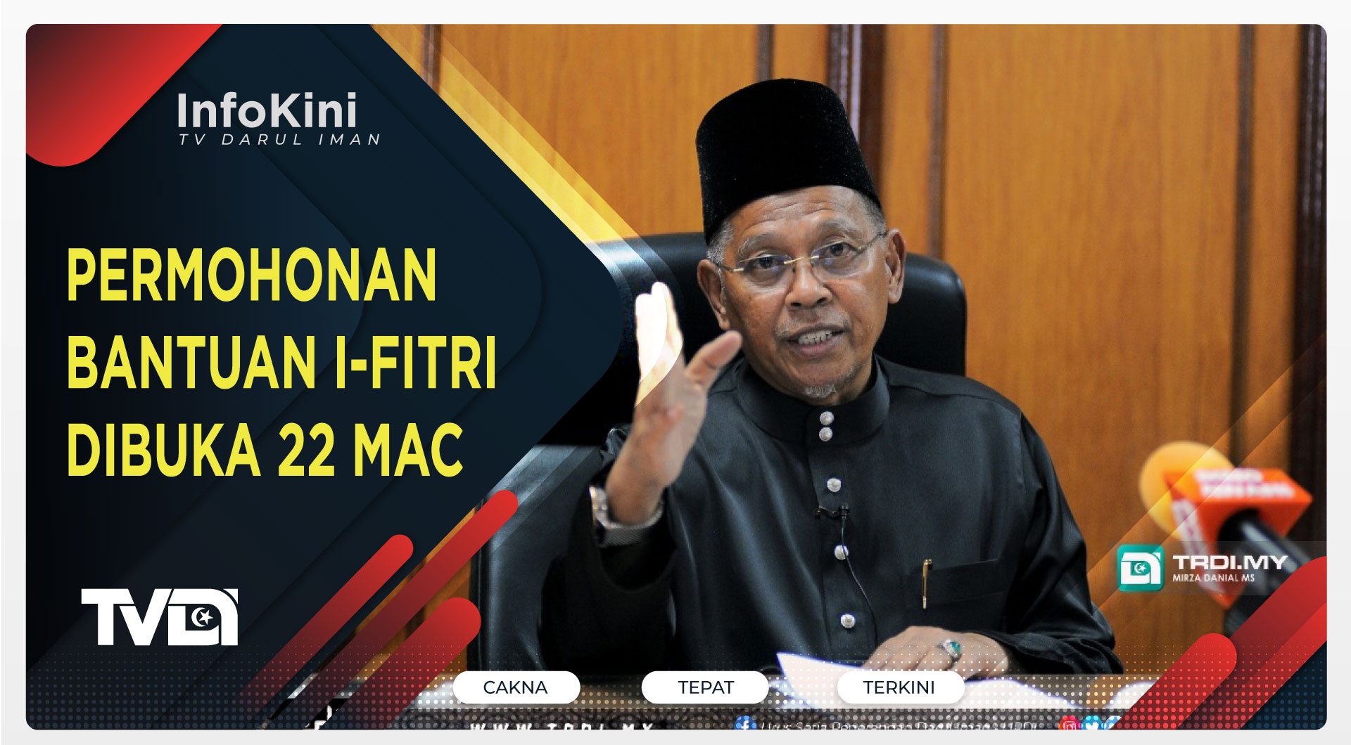 Permohonan Bantuan i-Fitri Dibuka 22 Mac