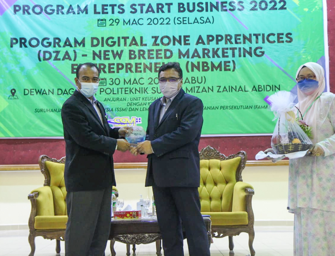 Kerjasama PSMZA Dan FAMA Lahirkan Usahawan Baharu