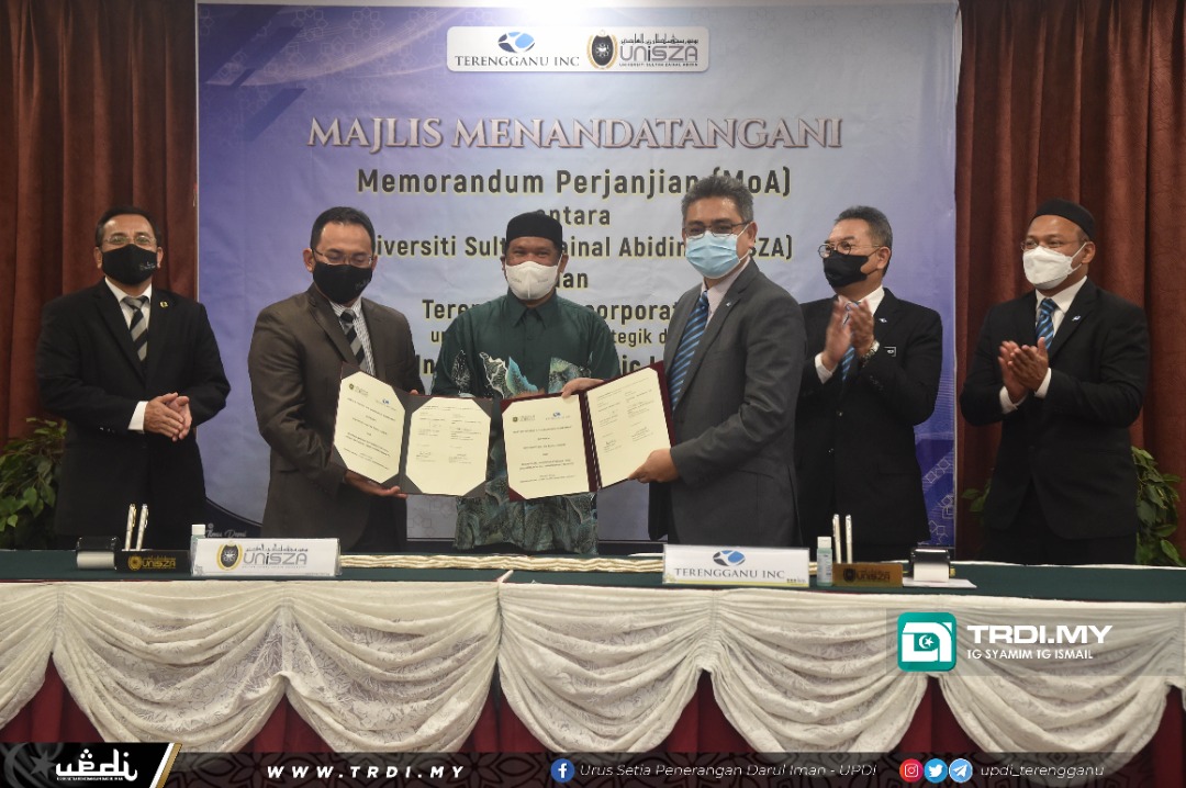 Terengganu Inc Salur RM300,000 Bagi Projek Pelaburan Pendidikan Bersama UniSZA
